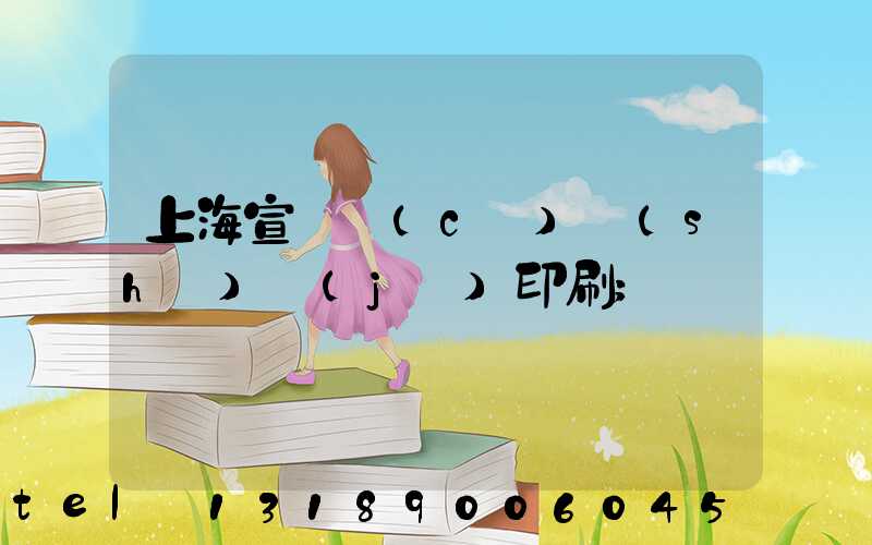 上海宣傳冊(cè)設(shè)計(jì)印刷