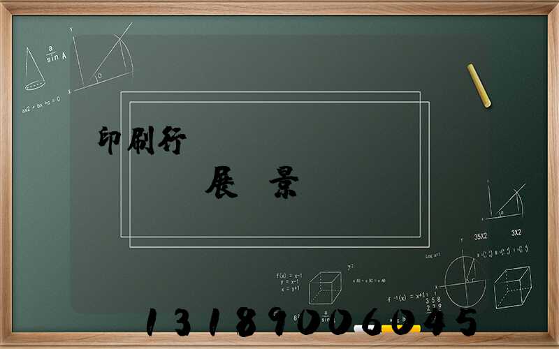 印刷行業(yè)狀況及發(fā)展前景